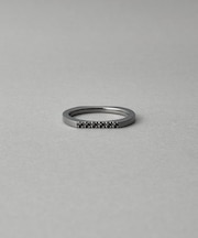[シェア] ビジュー フラット リング