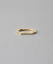 [シェア] ビジュー フラット リング