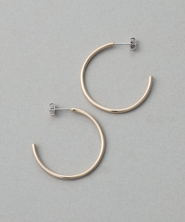 フープピアス L