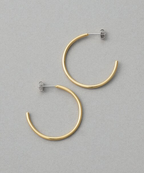 フープピアス L