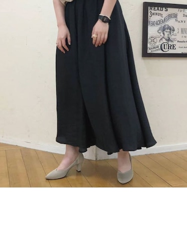maRe maRe(マーレマーレ)<br>撥水Vカットサテンパンプス MT202511