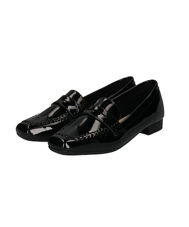 エナメルステッチローファーSE242618