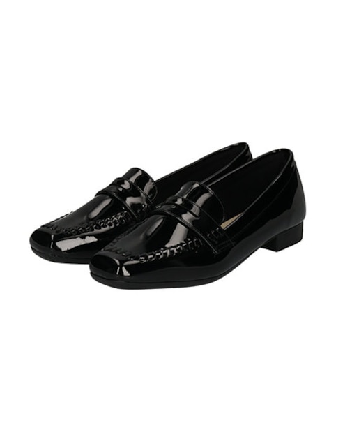 エナメルステッチローファーSE242618