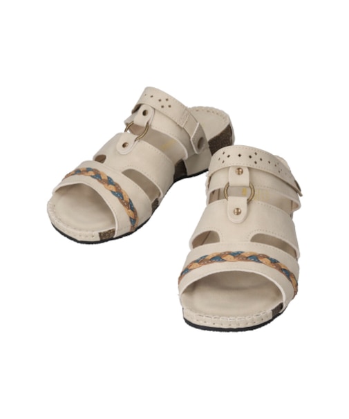 2WAY三つ編みコンフォートサンダル KH251415