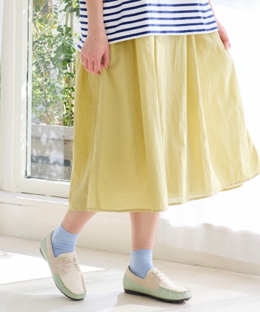 ゴム紐デッキシューズXJ261633