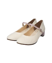 ファブリックストラップパンプスMD261514