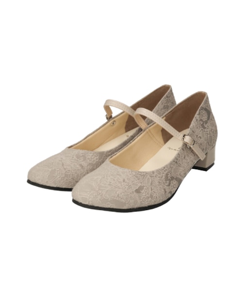 ファブリックストラップパンプスMD261514