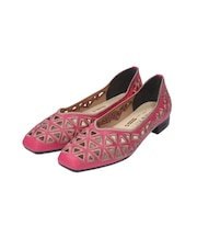 さんかく刺しゅうフラットシューズSE261606