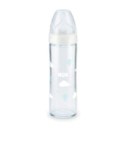 プレミアムチョイススリムほ乳びん(ガラス製) 240ml / くも