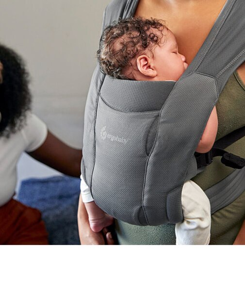 【SALE】エルゴベビー EMBRACE Soft Air (エンブレース ソフトエア) / ウォッシュドブラック