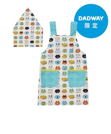 【SALE】園児用エプロン (三角巾付き）