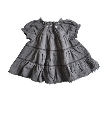 【使用禁止】フローラルパフドレス