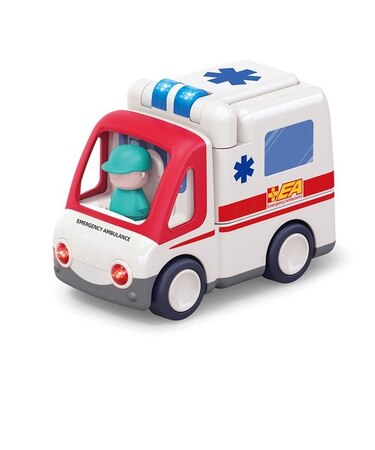 音がいっぱい！自分で走る救急車