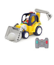 音がいっぱい！はじめてのリモコンショベルカー