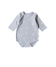 あひる柄ボディスーツ