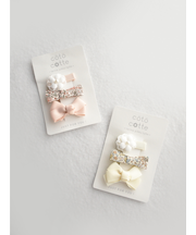 花柄 ヘアクリップ SET
