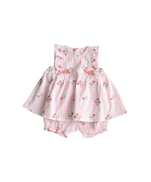 さくらんぼ刺しゅうミルキースーツ