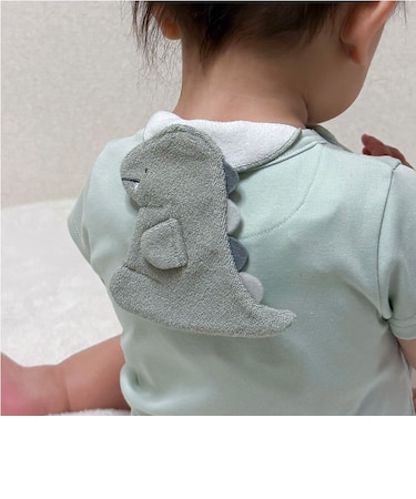 恐竜汗取りタオル