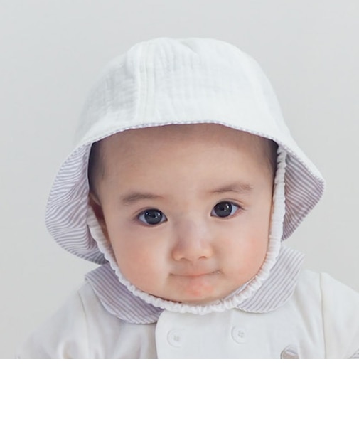 アニマル日除け付きハット