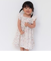 花柄ワンピース