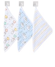 【11月2日発売】ウォッシュクロス/ガーゼハンカチ/イヤーオブザシープ/ひつじ/3枚