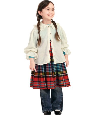 ファノンチェック スカート