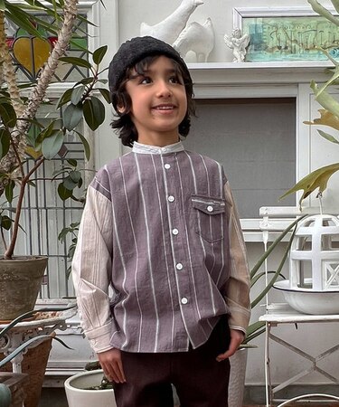 コードットオーガニックス クラフトワッシャー 長袖シャツ