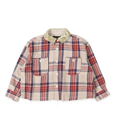 ヘビーネルチェック MEET シャツ