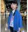 サージフレアヨークシャツ
