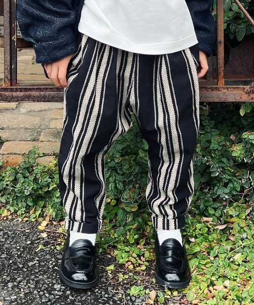 45R☆ドビーストライプのラッパーパンツ ドビーストライプパンツ｜カムチャットアンドクロゼットオンラインの