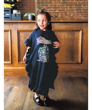 天竺 ヒラヒラワンピース