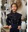 Floral Embroidery Collar Shirt