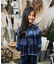 Checked Voile Blouse