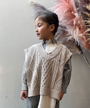 Organic Cotton Knit Vest