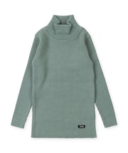 Washable Cotton Knit Turtleneck