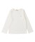 Feather Knitand Double Gauze Tee