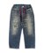 12oz HOME MADE Denim Scribble Easy Pants