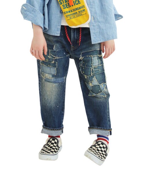 12oz HOME MADE Denim Patch Pants