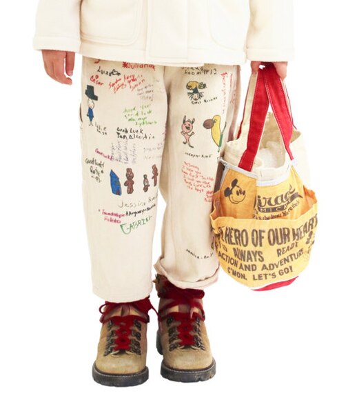 Woollining Twill Scribble Pants