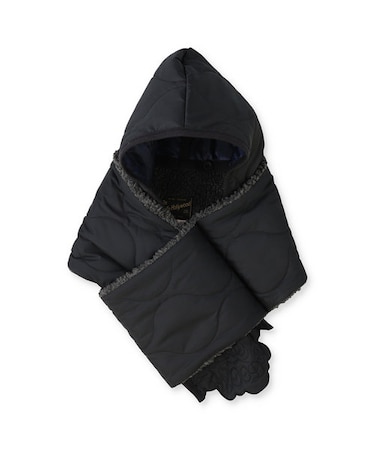 Scallaped Quilt Hood Scarf