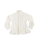 Pin Tuck Lace Frill Blouse