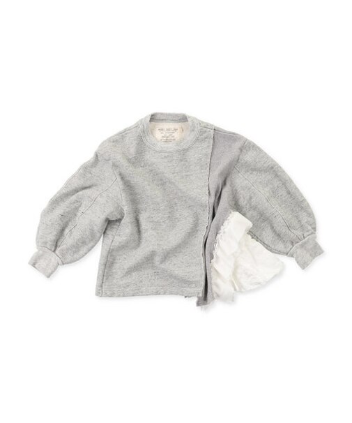 Assymetry Frill Sweatshirt