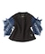 Vitage Fleece Ruffled Sleeve Sweatshirt