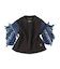Vitage Fleece Ruffled Sleeve Sweatshirt