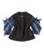 Vitage Fleece Ruffled Sleeve Sweatshirt