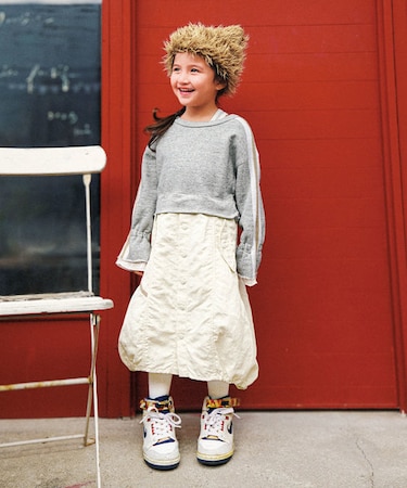 Ballooned Skirt Docking Dress