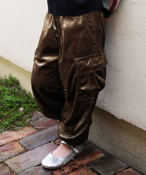 Crushed Velour Pants