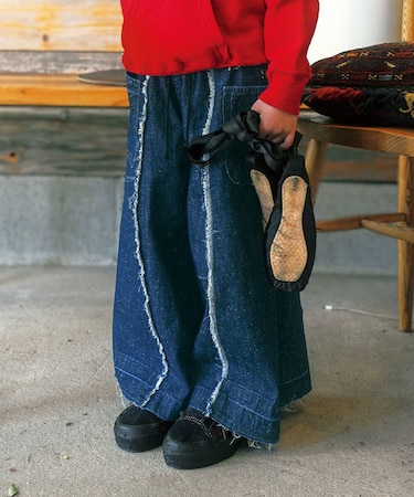 8oz Denim Remake Wide Pants