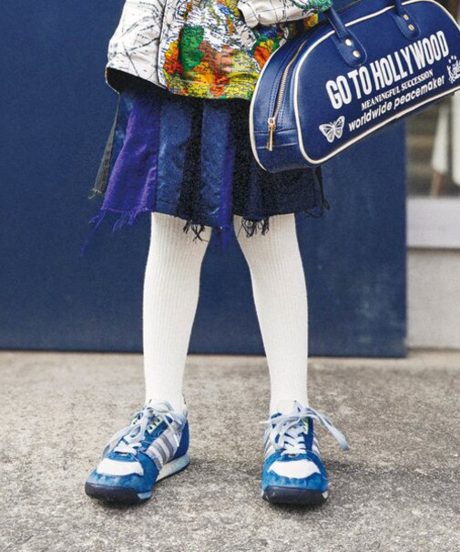 Bomber Jacket Cloth Culotte Skirt