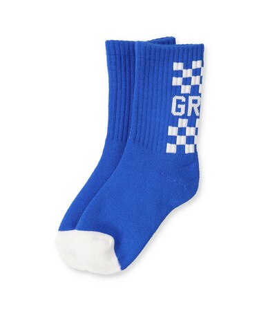 GROOVY Chec ker Flag Socks